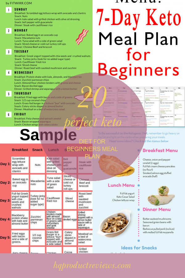 20 Perfect Keto Diet for Beginners Meal Plan – Best Product Reviews